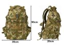 Plecak taktyczny wojskowy militarny survival turystyczny trekkingowy 30l