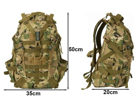 Plecak taktyczny wojskowy militarny survival turystyczny trekkingowy 30l Plecak taktyczny wojskowy militarny survival turystyczny trekkingowy 30l