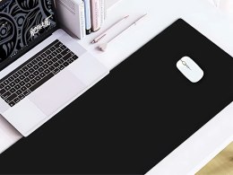 Podkładka gamingowa pod mysz i klawiaturę xl 80x30 cm antypoślizgowa czarna