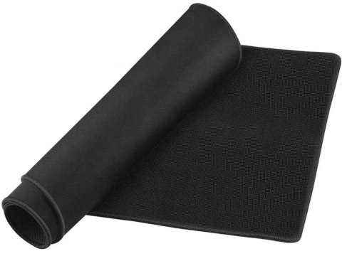 Podkładka gamingowa pod mysz i klawiaturę xl 80x30 cm antypoślizgowa czarna Podkładka gamingowa pod mysz i klawiaturę xl 80x30 cm antypoślizgowa czarna