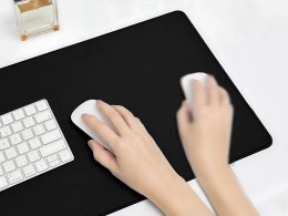 Podkładka gamingowa pod mysz klawiaturę xxl 90x40 cm antypoślizgowa czarna