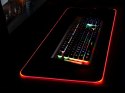 Podkładka gamingowa podświetlana rgb xxl 90x40 pod myszkę klawiaturę usb