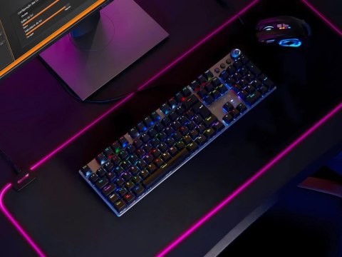 Podkładka gamingowa podświetlana rgb xxl 90x40 pod myszkę klawiaturę usb Podkładka gamingowa podświetlana rgb xxl 90x40 pod myszkę klawiaturę usb