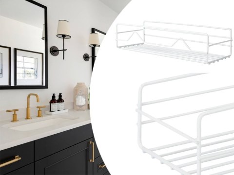 Półka łazienkowa do łazienki pod prysznic prysznicowa loft wisząca metalowa Półka łazienkowa do łazienki pod prysznic prysznicowa loft wisząca metalowa