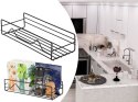 Półka łazienkowa do łazienki pod prysznic prysznicowa loft wisząca metalowa