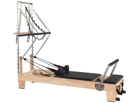 REFORMER ŁÓŻKO DO ĆWICZEŃ PILATES PILATESU URZĄDZENIE DO ĆWICZENIA FITNESS REFORMER ŁÓŻKO DO ĆWICZEŃ PILATES PILATESU URZĄDZENIE DO ĆWICZENIA FITNESS