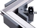 ŚCISK STOLARSKI ZACISK KĄTOWY MONTAŻOWY IMADŁO KĄT 90 NAROŻNE UCHWYT METAL