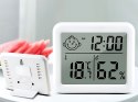 Termometr higrometr zegar kalendarz elektroniczny wewnętrzny bezprzewodowy