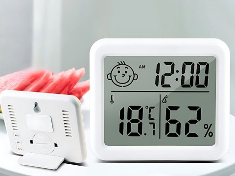 Termometr higrometr zegar kalendarz elektroniczny wewnętrzny bezprzewodowy Termometr higrometr zegar kalendarz elektroniczny wewnętrzny bezprzewodowy