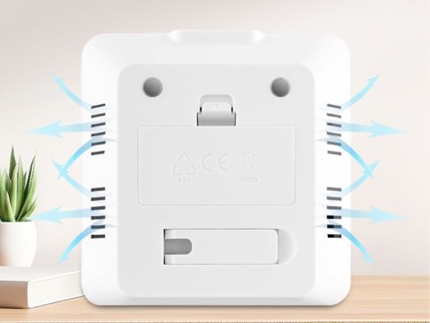 Termometr stacja pogody pogodowa wewnętrzny higrometr zegar bateria lcd Termometr stacja pogody pogodowa wewnętrzny higrometr zegar bateria lcd
