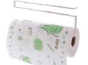 Uchwyt wieszak na ręcznik papierowy kuchenny wsuwany metalowy mat loft