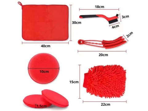 ZESTAW DETAILINGOWY DO CZYSZCZENIA SAMOCHODU SZCZOTKI PADY ORGANIZER TORBA ZESTAW DETAILINGOWY DO CZYSZCZENIA SAMOCHODU SZCZOTKI PADY ORGANIZER TORBA