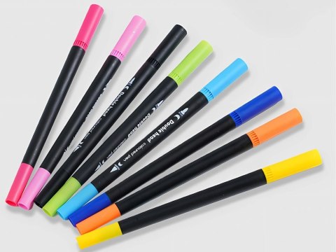 ZESTAW PISAKÓW MAZAKÓW FLAMASTRÓW 100 KOLORÓW AKWARELOWE DWUSTRONNE + ETUI ZESTAW PISAKÓW MAZAKÓW FLAMASTRÓW 100 KOLORÓW AKWARELOWE DWUSTRONNE + ETUI