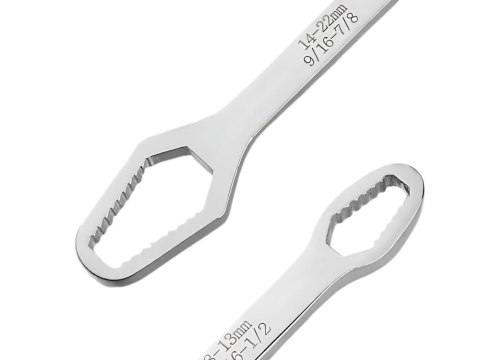 Klucz płaski uniwersalny dwustronny 8-13mm 14-22mm do śrub nakrętek Klucz płaski uniwersalny dwustronny 8-13mm 14-22mm do śrub nakrętek