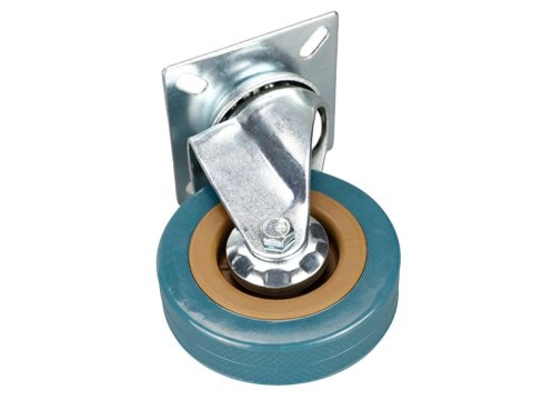 Kółko meblowe obrotowe 3 cale gumowe metalowe do wózka mebli ciche 75mm Kółko meblowe obrotowe 3 cale gumowe metalowe do wózka mebli ciche 75mm