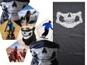 Komin kominiarka chusta na twarz bandama czaszka wielofunkcyjna tunel skull