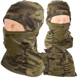 Kominiarka termoaktywna oddychająca balaclava wojskowa moro taktyczna asg