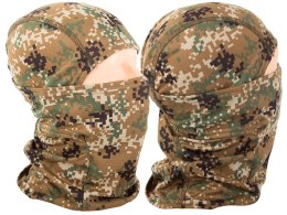 Kominiarka termoaktywna oddychająca balaclava wojskowa moro taktyczna asg