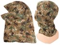 Kominiarka termoaktywna oddychająca balaclava wojskowa moro taktyczna asg