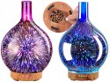 Nawilżacz powietrza aromaterapia dyfuzor zapachowy lampka nocna rgb 3d
