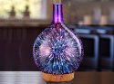 Nawilżacz powietrza aromaterapia dyfuzor zapachowy lampka nocna rgb 3d