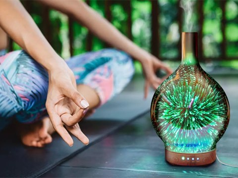 Nawilżacz powietrza aromaterapia dyfuzor zapachowy lampka nocna rgb 3d Nawilżacz powietrza aromaterapia dyfuzor zapachowy lampka nocna rgb 3d