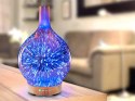 Nawilżacz powietrza aromaterapia dyfuzor zapachowy lampka nocna rgb 3d