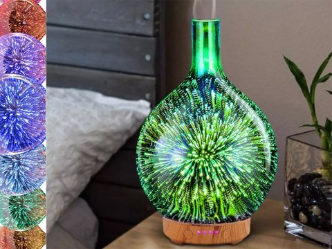 Nawilżacz powietrza aromaterapia dyfuzor zapachowy lampka nocna rgb 3d Nawilżacz powietrza aromaterapia dyfuzor zapachowy lampka nocna rgb 3d