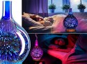 Nawilżacz powietrza aromaterapia dyfuzor zapachowy lampka nocna rgb 3d