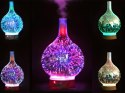 Nawilżacz powietrza aromaterapia dyfuzor zapachowy lampka nocna rgb 3d