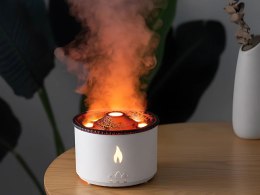 Nawilżacz powietrza dyfuzor z led rgb wulkan mgiełka zapachowa ogień wybuch