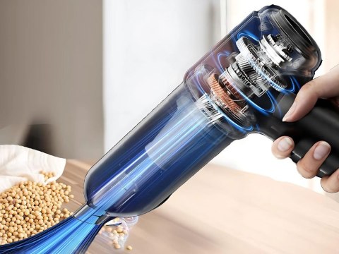 Odkurzacz ręczny bezprzewodowy 120w turbo do auta zestaw końcówek dmuchawa Odkurzacz ręczny bezprzewodowy 120w turbo do auta zestaw końcówek dmuchawa