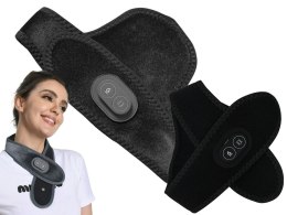 Opaska masażer na ból karku szyji rozgrzewająca masująca na usb lekka