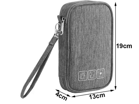 Organizer podróżny do walizki torby saszetka pokrowiec torba etui na kable Organizer podróżny do walizki torby saszetka pokrowiec torba etui na kable