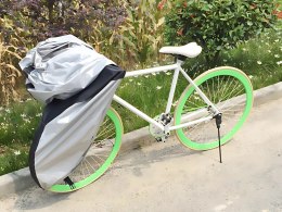 Pokrowiec na rower motor wodoodporny ochronny 200x110 cm solidny mocny