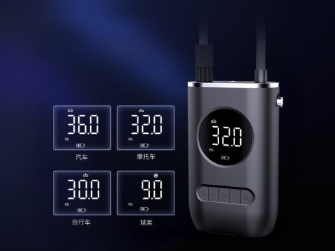 Pompka akumulatorowa do roweru samochodu kompresor elektryczny 10 bar lcd Pompka akumulatorowa do roweru samochodu kompresor elektryczny 10 bar lcd
