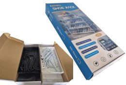 Regał na buty 5 poziomów stojak na buty szafka metalowa organizer z półką