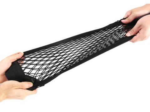 Siatka do bagaznika auta mocna na rzep do samochodu mocna kieszeń 50x25cm Siatka do bagaznika auta mocna na rzep do samochodu mocna kieszeń 50x25cm