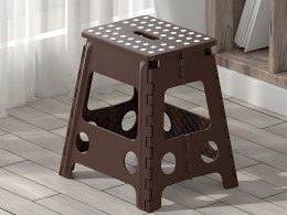 Taboret składany duży stołek krzesło składane wytrzymałe rozkładany 39cm