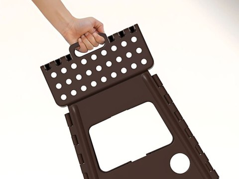 Taboret składany duży stołek krzesło składane wytrzymałe rozkładany 39cm Taboret składany duży stołek krzesło składane wytrzymałe rozkładany 39cm