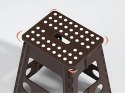 Taboret składany duży stołek krzesło składane wytrzymałe rozkładany 39cm