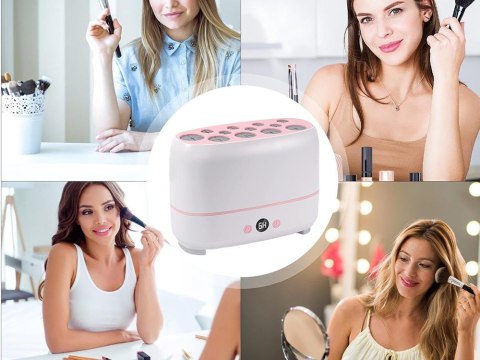 Elektryczna suszarka do pędzli do makijażu malowania na 12 pędzli timer Elektryczna suszarka do pędzli do makijażu malowania na 12 pędzli timer