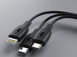 Ładowarka samochodowa usb-c 14w i usb-a 15w do gniazda zapalniczki szybka