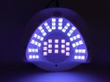Lampa do paznokci uv led do żeli hybryd 268w 57 diod mocna dual led