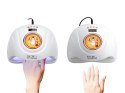 Lampa do paznokci uv led do żeli hybryd 268w 57 diod mocna dual led