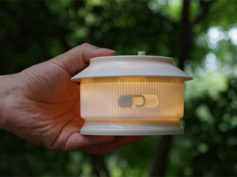 Lampa kempingowa biwakowa akumulatorowa led girlanda na rolce 20m ciepła Lampa kempingowa biwakowa akumulatorowa led girlanda na rolce 20m ciepła