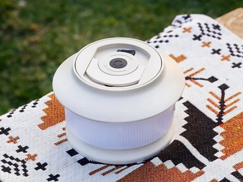 Lampa kempingowa biwakowa akumulatorowa led girlanda na rolce 20m ciepła Lampa kempingowa biwakowa akumulatorowa led girlanda na rolce 20m ciepła