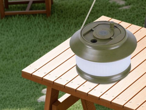 Lampa kempingowa biwakowa akumulatorowa led girlanda na rolce 20m ciepła Lampa kempingowa biwakowa akumulatorowa led girlanda na rolce 20m ciepła