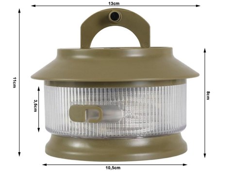 Lampa kempingowa biwakowa akumulatorowa led girlanda na rolce 20m ciepła Lampa kempingowa biwakowa akumulatorowa led girlanda na rolce 20m ciepła