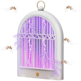 Lampa owadobójcza uv elektryczna led na komary muchy wisząca 2 tryby usb